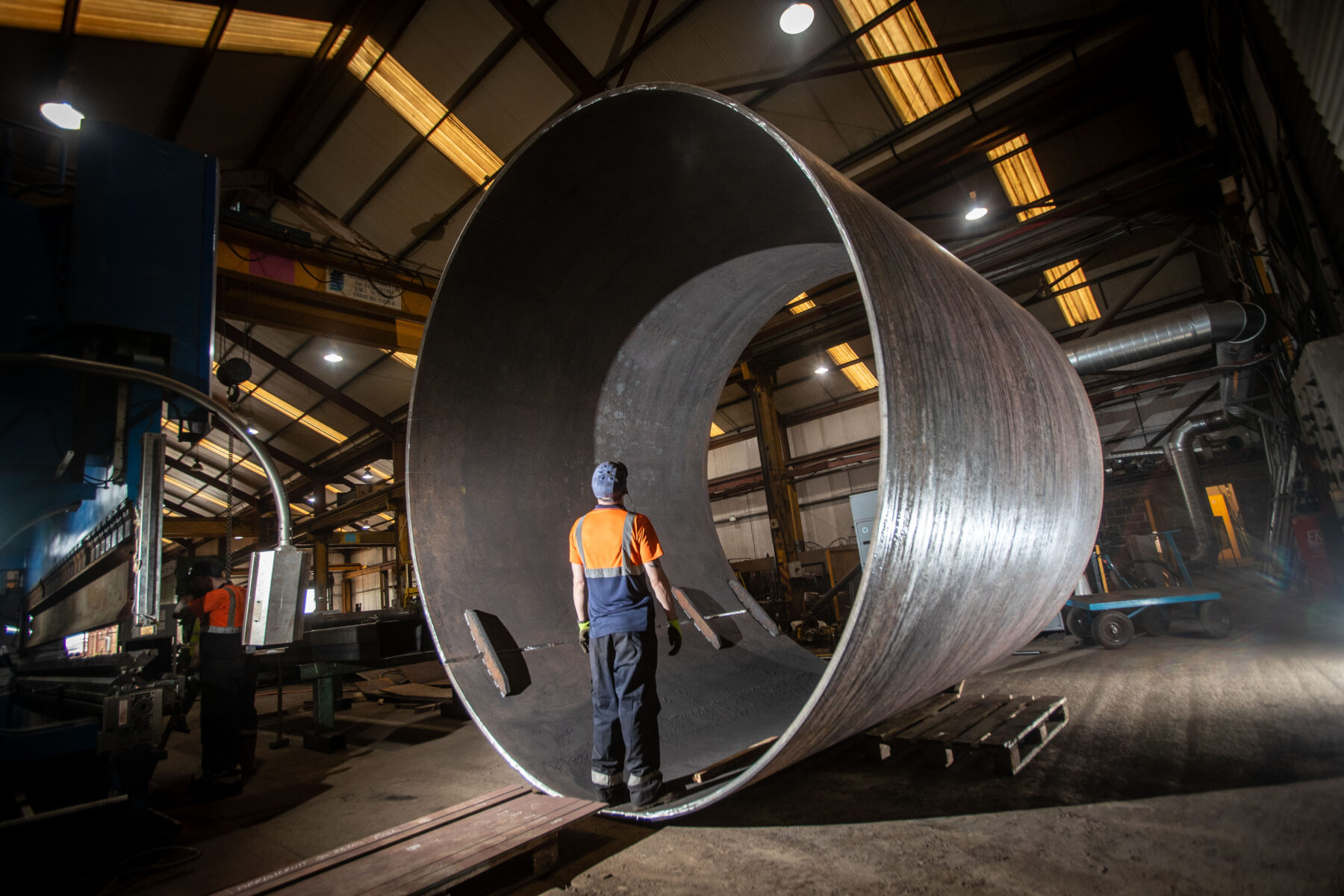 Steel Benders to follow start of giant cylinders project with