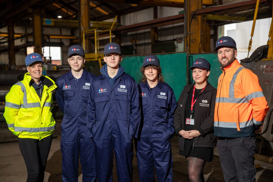 Three talented scholars from Middlesbrough College